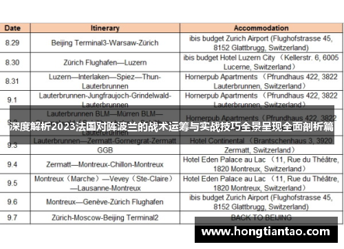 深度解析2023法国对阵波兰的战术运筹与实战技巧全景呈现全面剖析篇